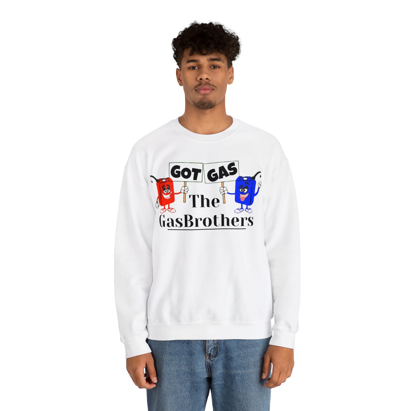 Unisex Gas Bros Heavy Blend Crewneck Sweatshirt