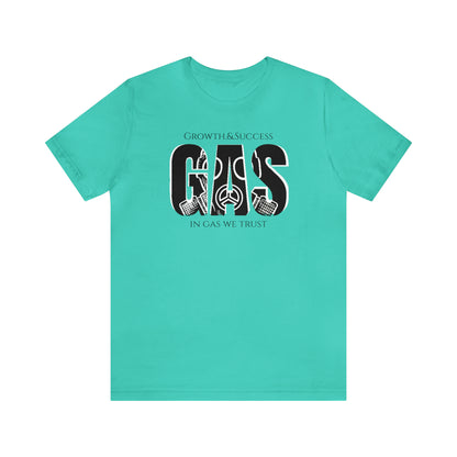 Classic Original Unisex Short Sleeve Gas Tee - Black print