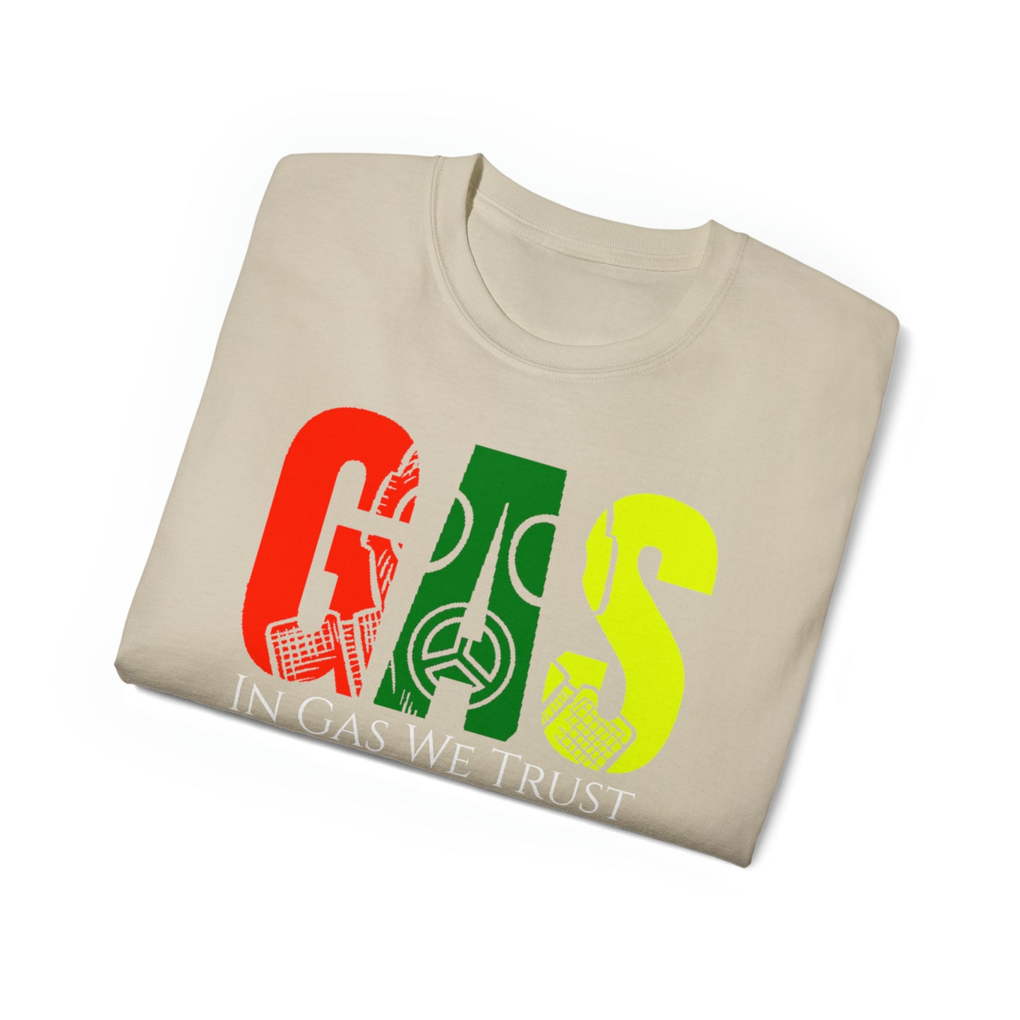 African Culture Colored Unisex Gas Tee