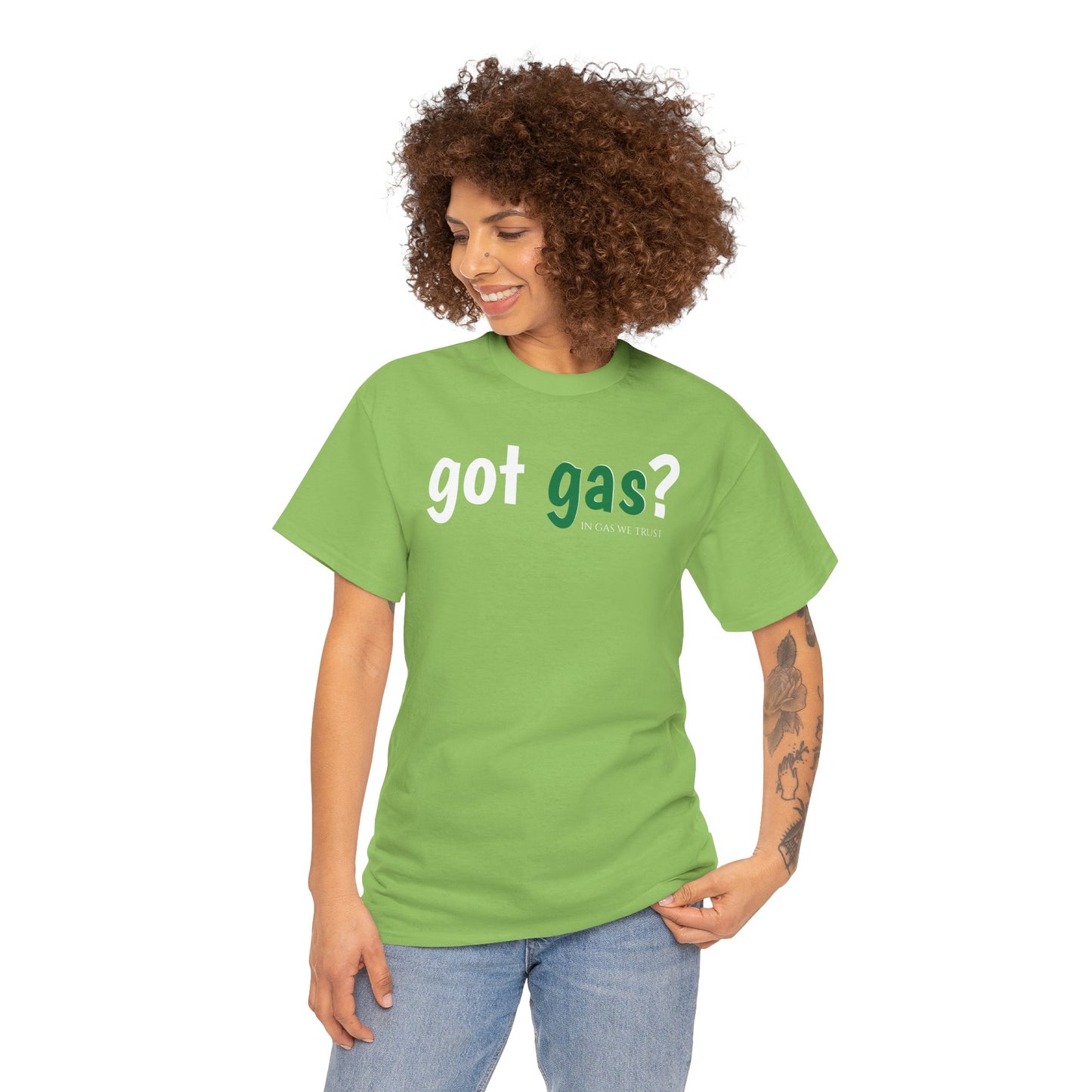 Got Gas? Unisex Heavy Cotton Tee