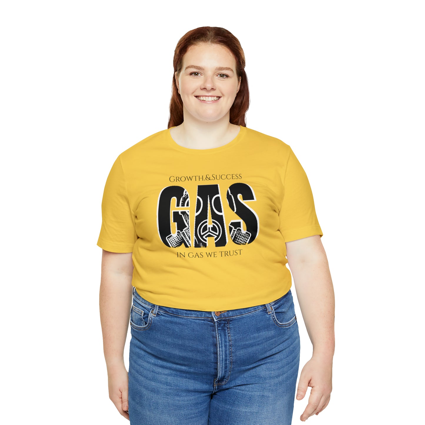 Classic Original Unisex Short Sleeve Gas Tee - Black print