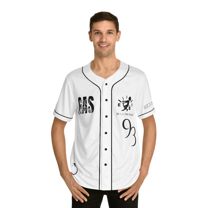 MLB White Gas Brothers Baseball Jersey