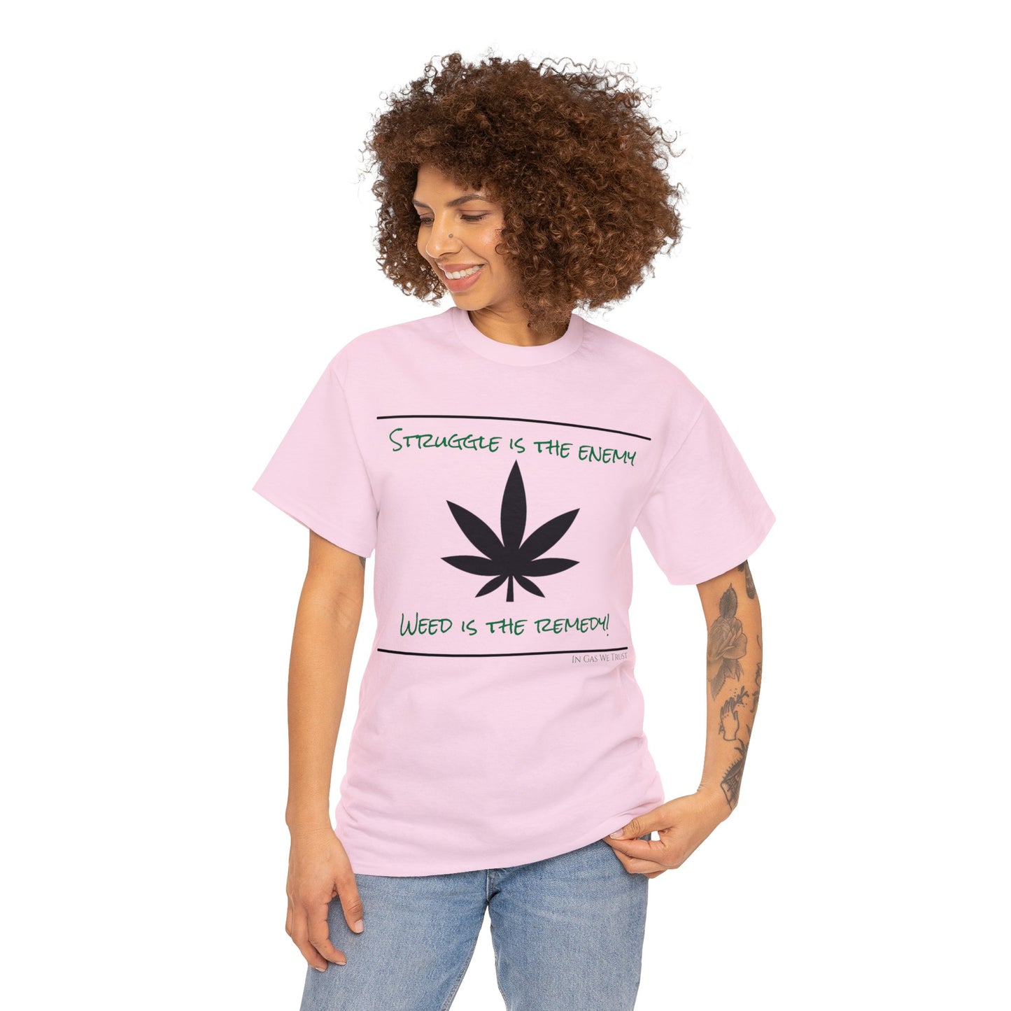 Weed is the Remedy Classic Gas T-shirt