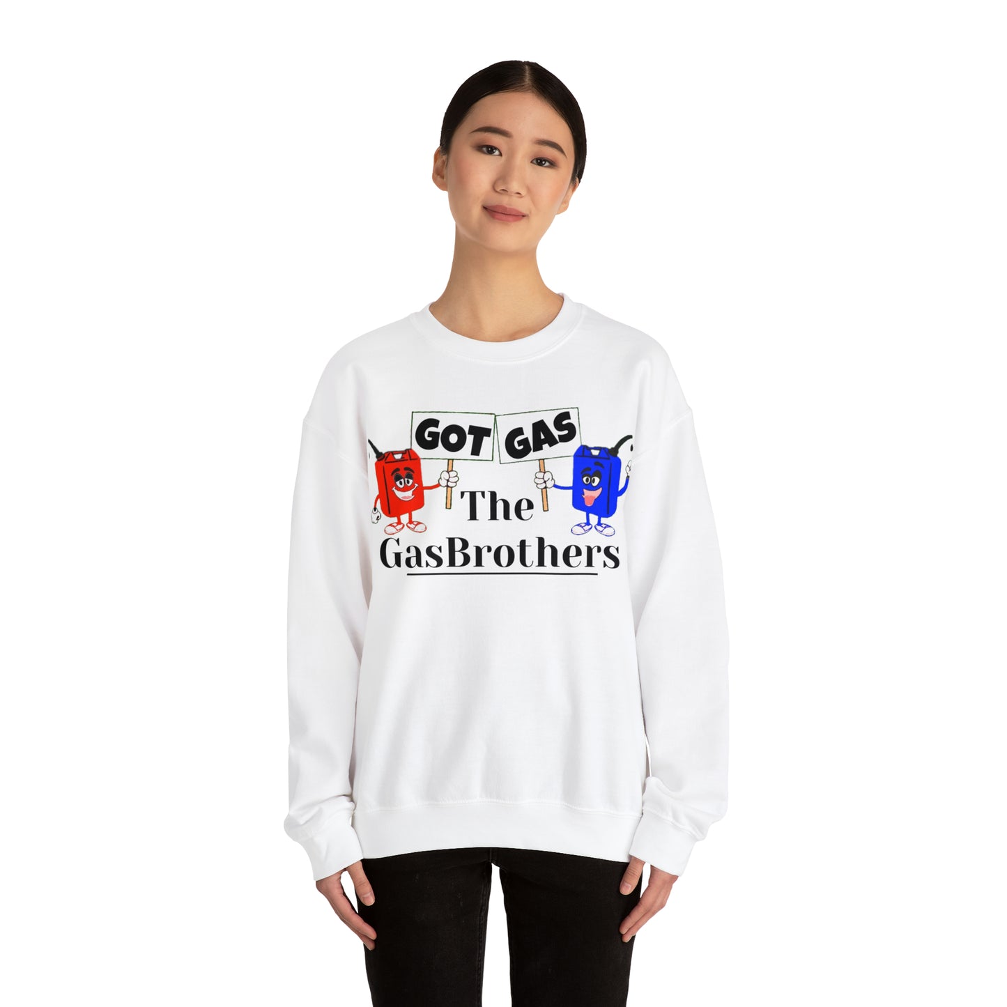 Unisex Gas Bros Heavy Blend Crewneck Sweatshirt