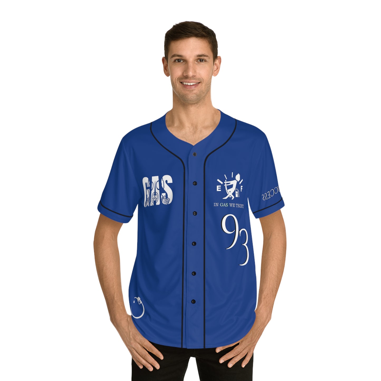 MLB Royal Premium Blue Customizable Baseball Jersey