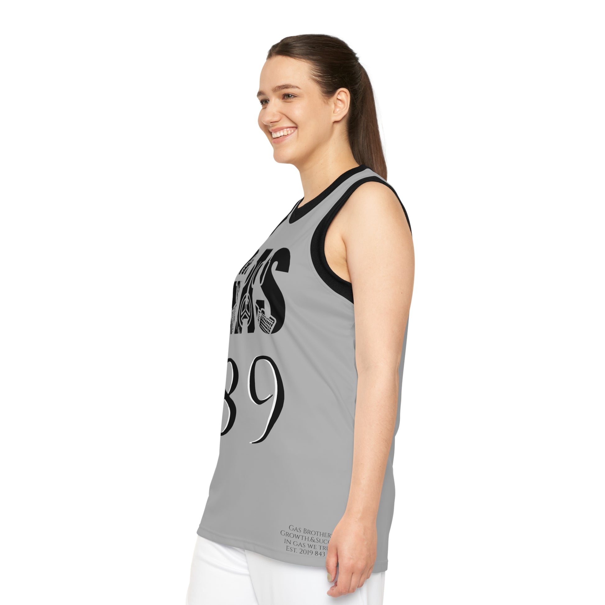 Bubble Gum flavored Gas Bros Unisex Basketball Jersey – Gas Trend