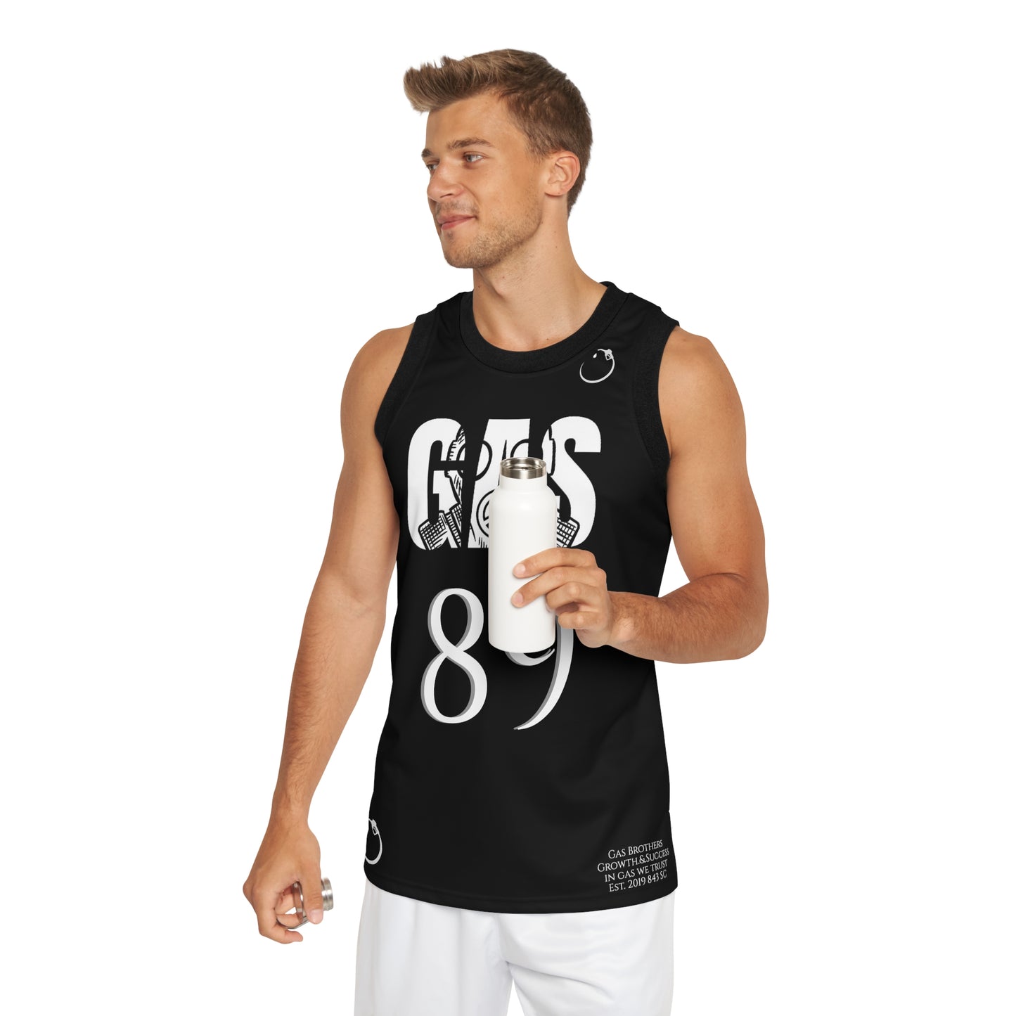 Black Magic Legends Gas Bros Basketball Jersey