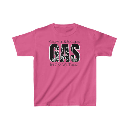 Kids In Gas We Trust Heavy Cotton T Shirt