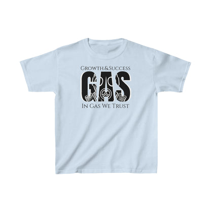 Kids In Gas We Trust Heavy Cotton T Shirt