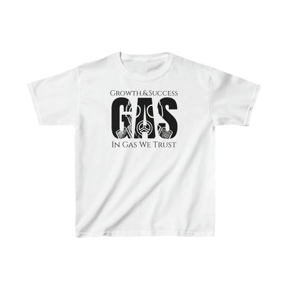 Kids In Gas We Trust Heavy Cotton T Shirt