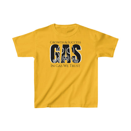 Kids In Gas We Trust Heavy Cotton T Shirt