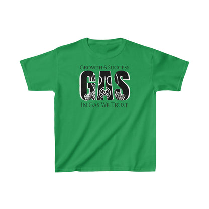 Kids In Gas We Trust Heavy Cotton T Shirt