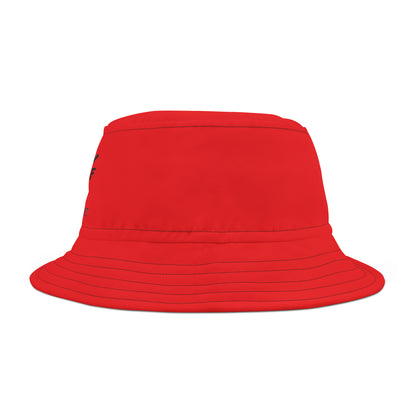 Red Gas Bucket Hat