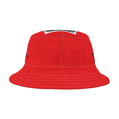 Red Gas Bucket Hat