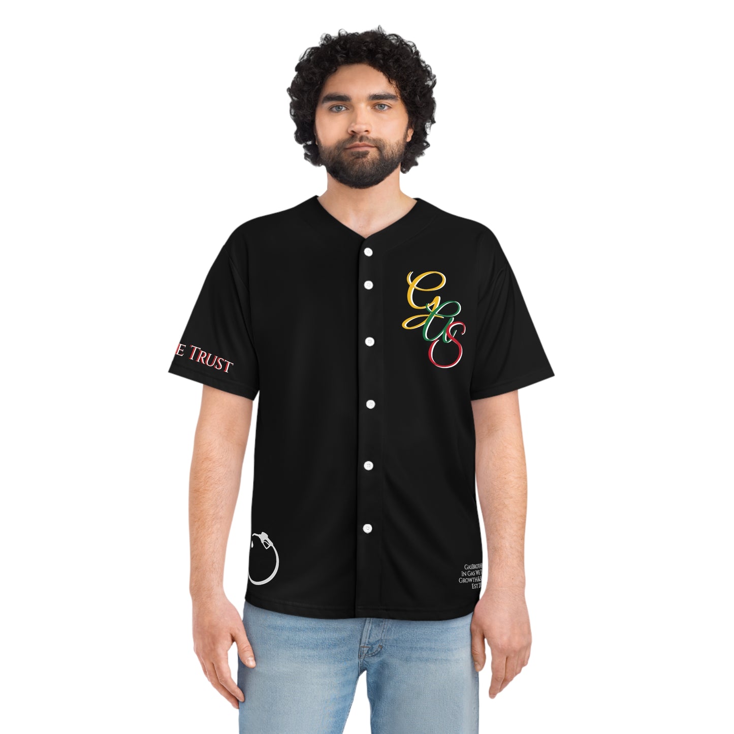 Melanated Flag Colors MLB Customizable Baseball Jersey