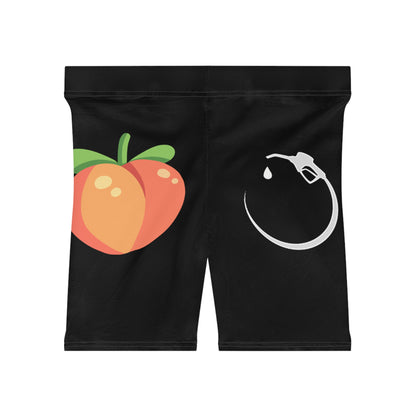 Peaches & Cream Women's Biker Shorts