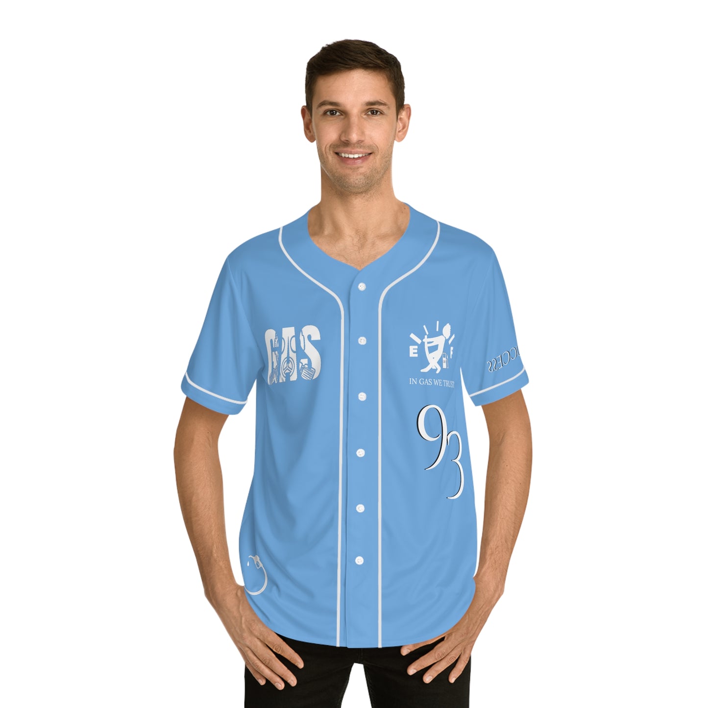 MLB Sky High Carolina Blue Custom Baseball Jersey