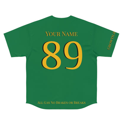 Greenbay Packers/Oregon Ducks Customizable MLB Jersey Jamaican Color Away Baseball Uniform