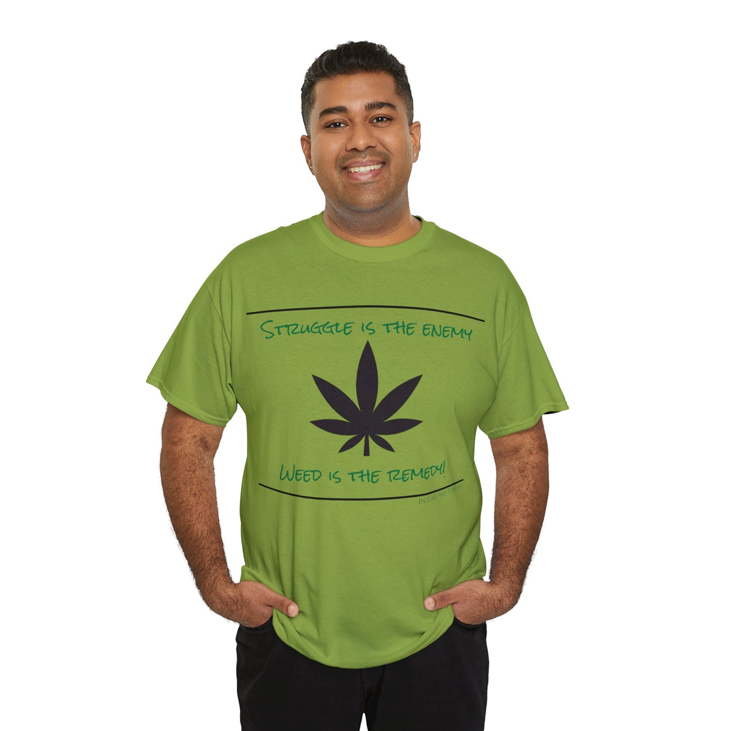 Weed is the Remedy Classic Gas T-shirt