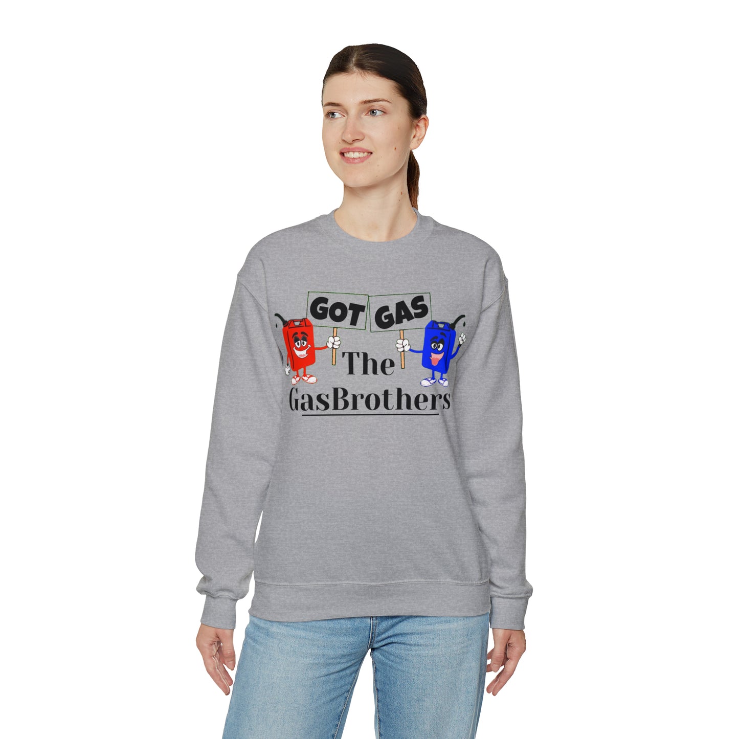 Unisex Gas Bros Heavy Blend Crewneck Sweatshirt