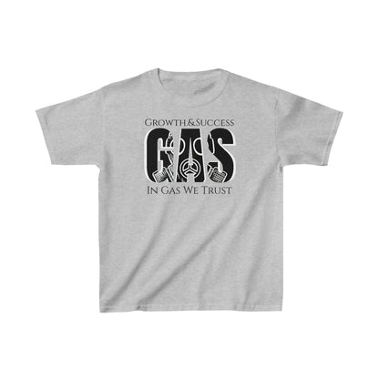 Kids In Gas We Trust Heavy Cotton T Shirt