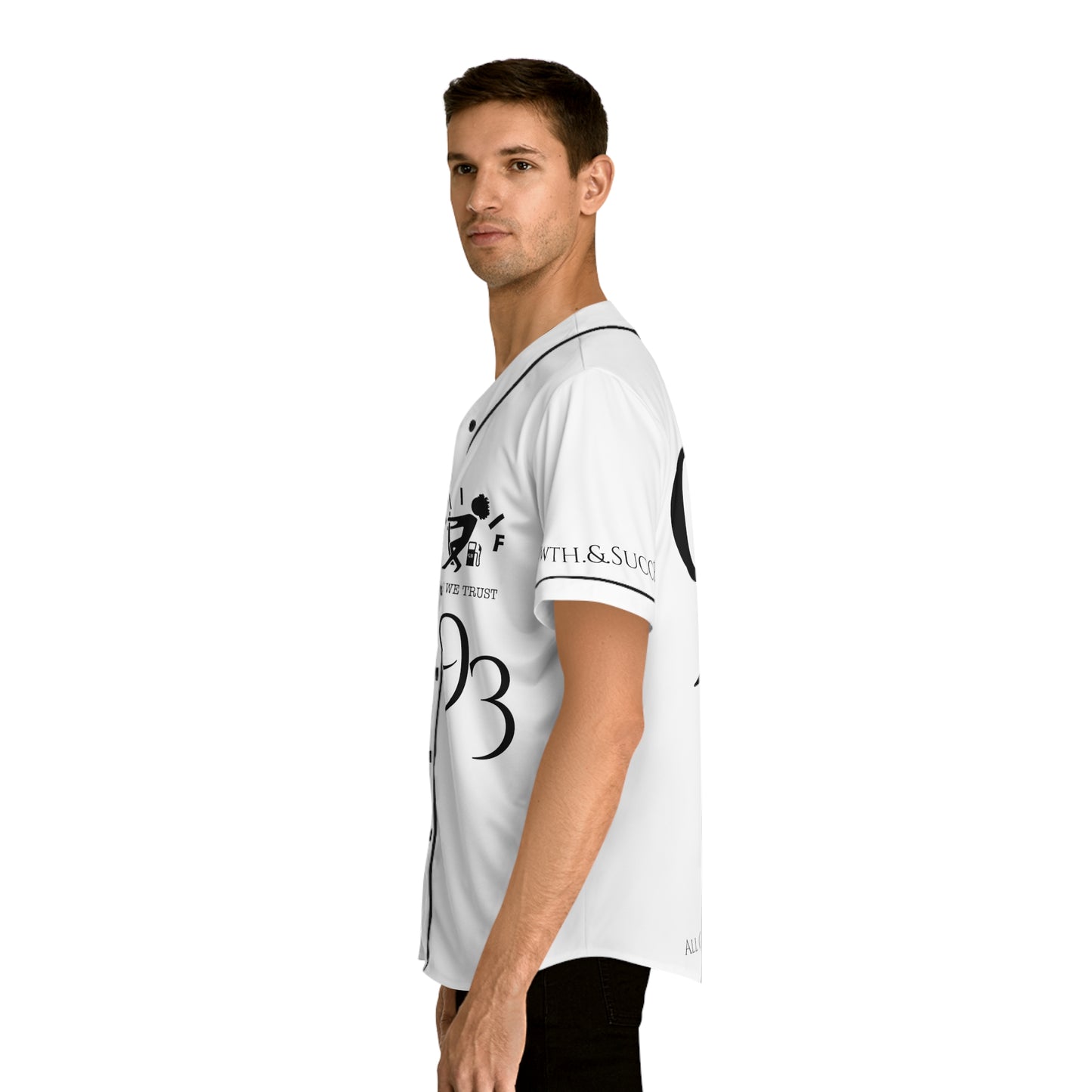 MLB White Gas Brothers Baseball Jersey