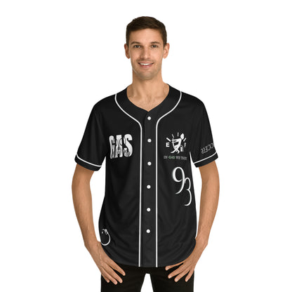 MLB Black Gas Brothers Baseball Jersey