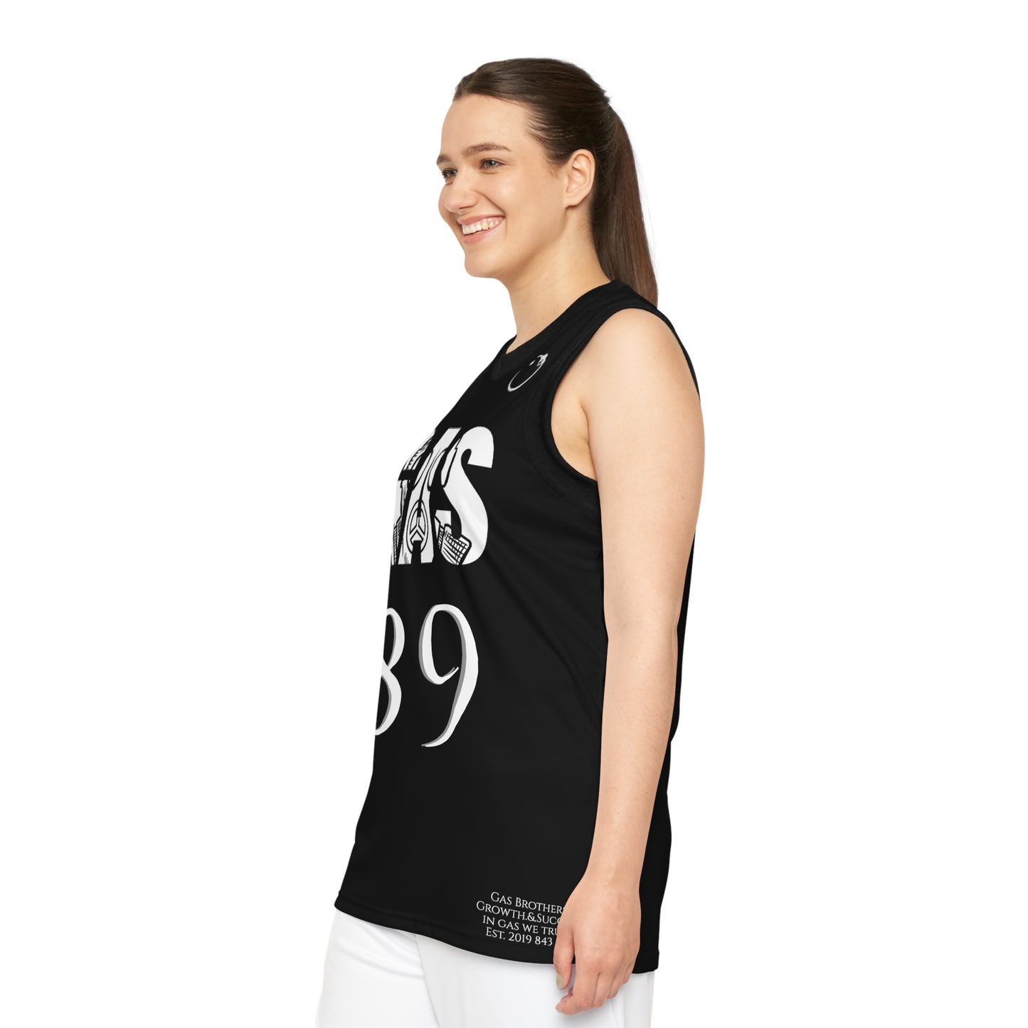 Black Magic Legends Gas Bros Basketball Jersey