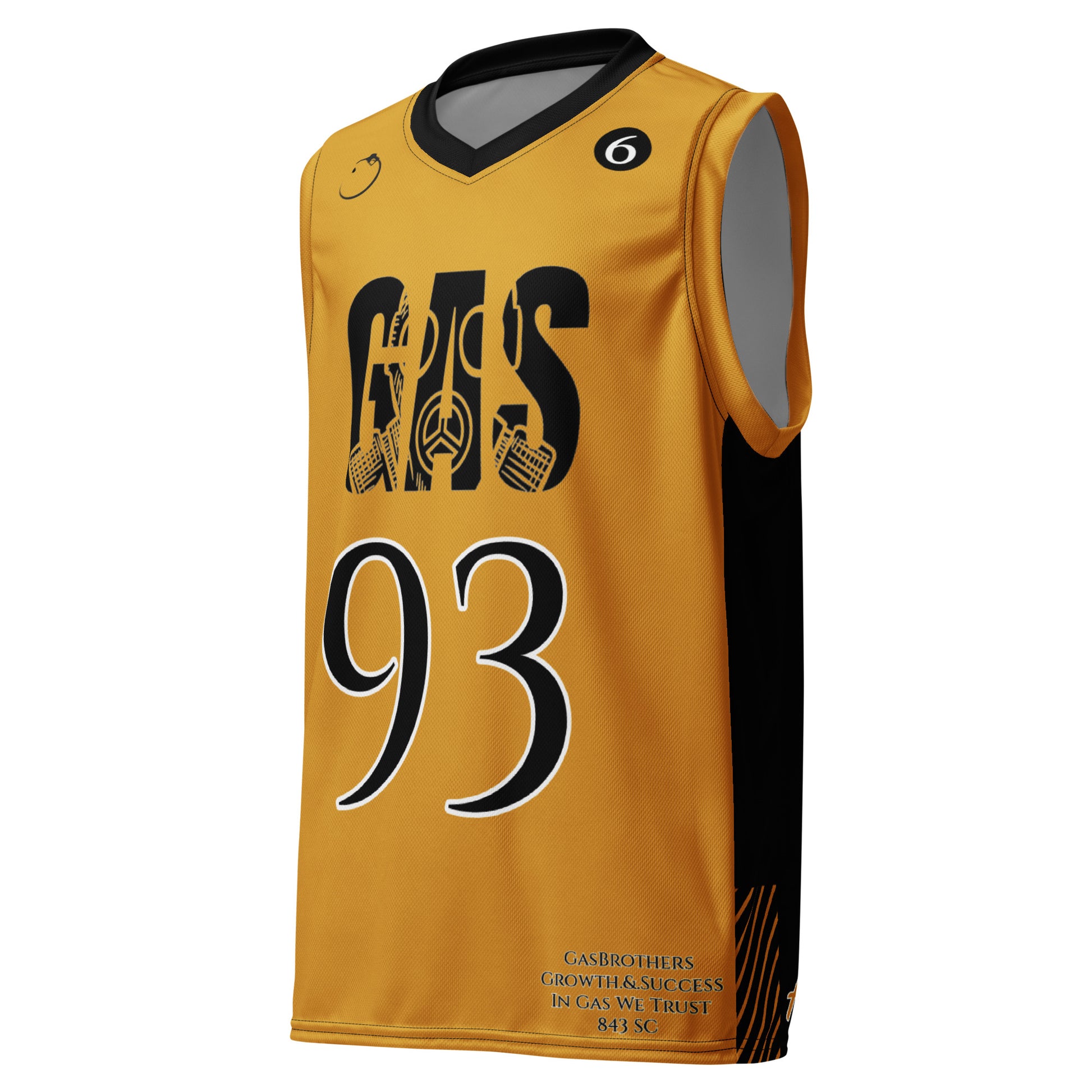 All-Star Classic Gold Gas Basketball Jersey – Gas Trend