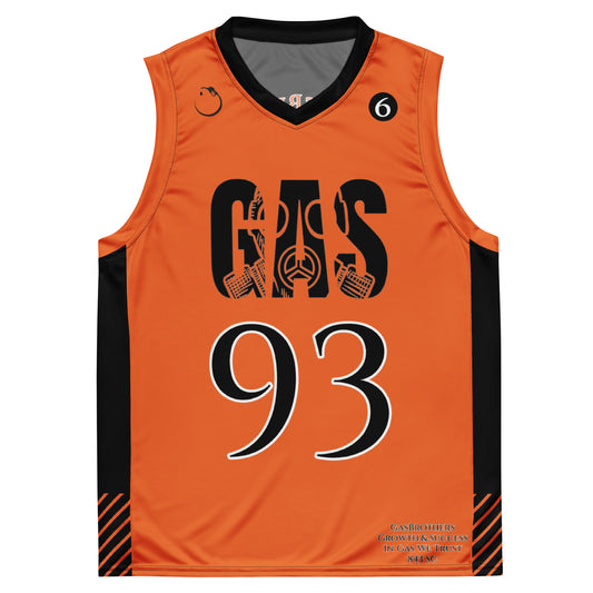 Baltimore Orioles/NFL's Cincinnati Bengals colored NBA Basketball Jersey