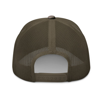 Camouflage Gas Bros Trucker Snapback Hat