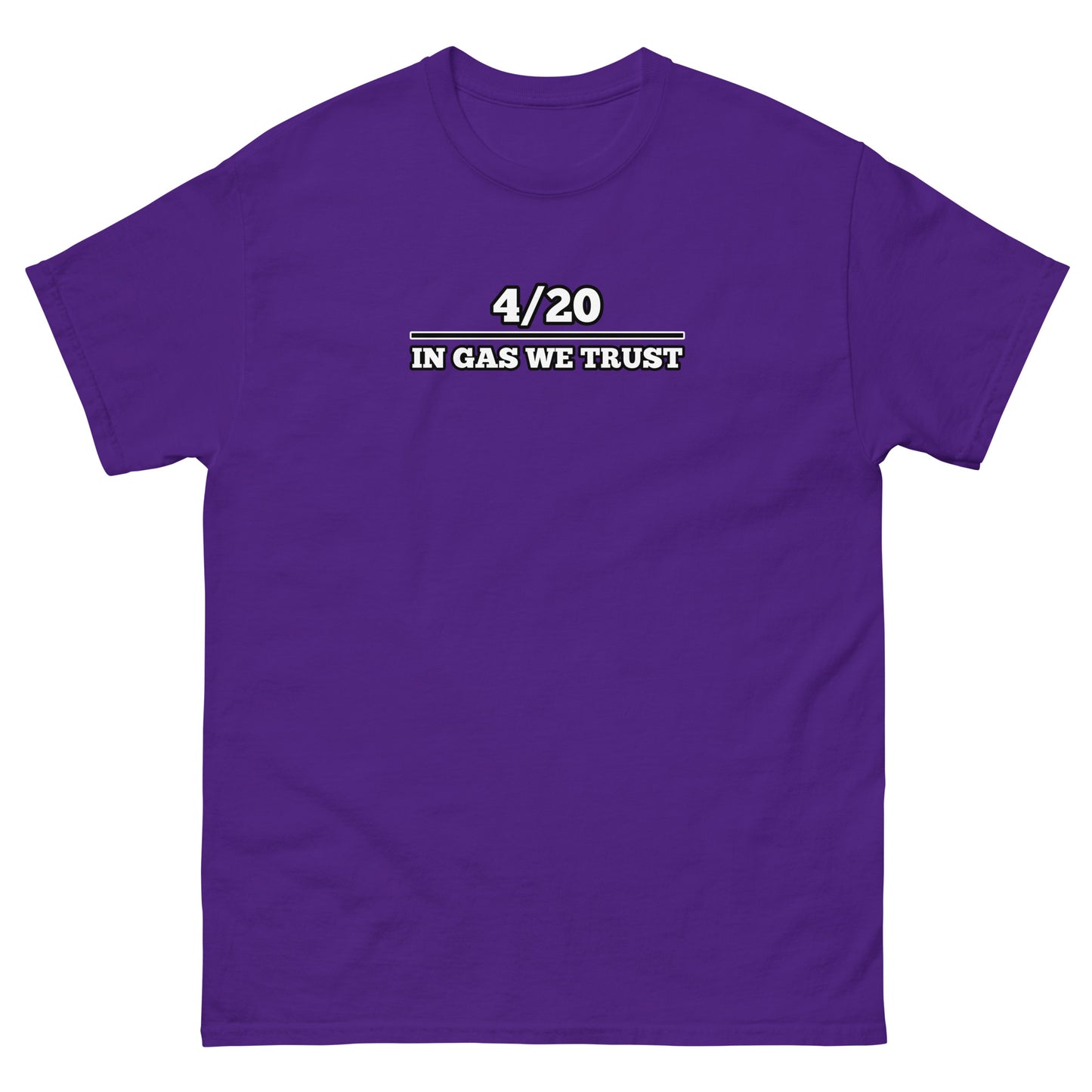 4\20 Men's Classic Gas T purple