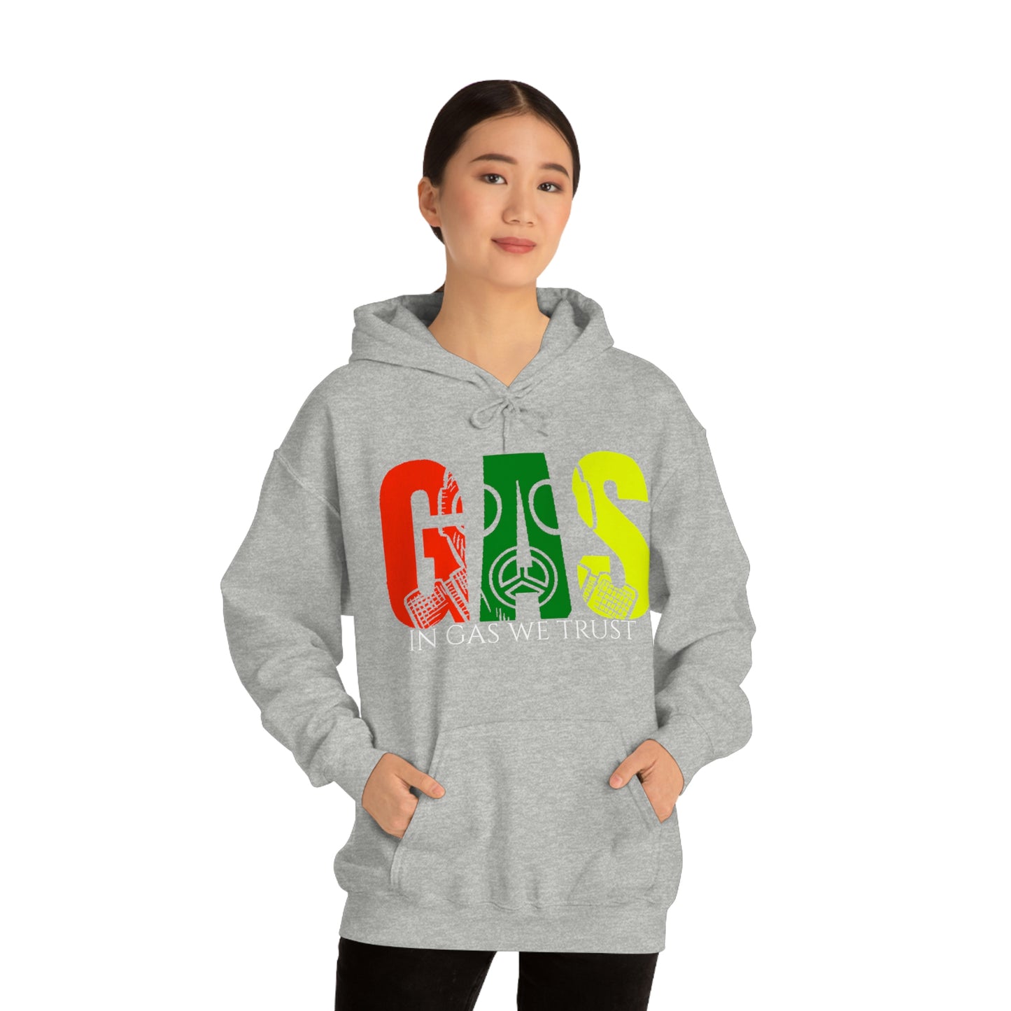 Unisex Heavy Blend Gas Hooded Sweatshirt