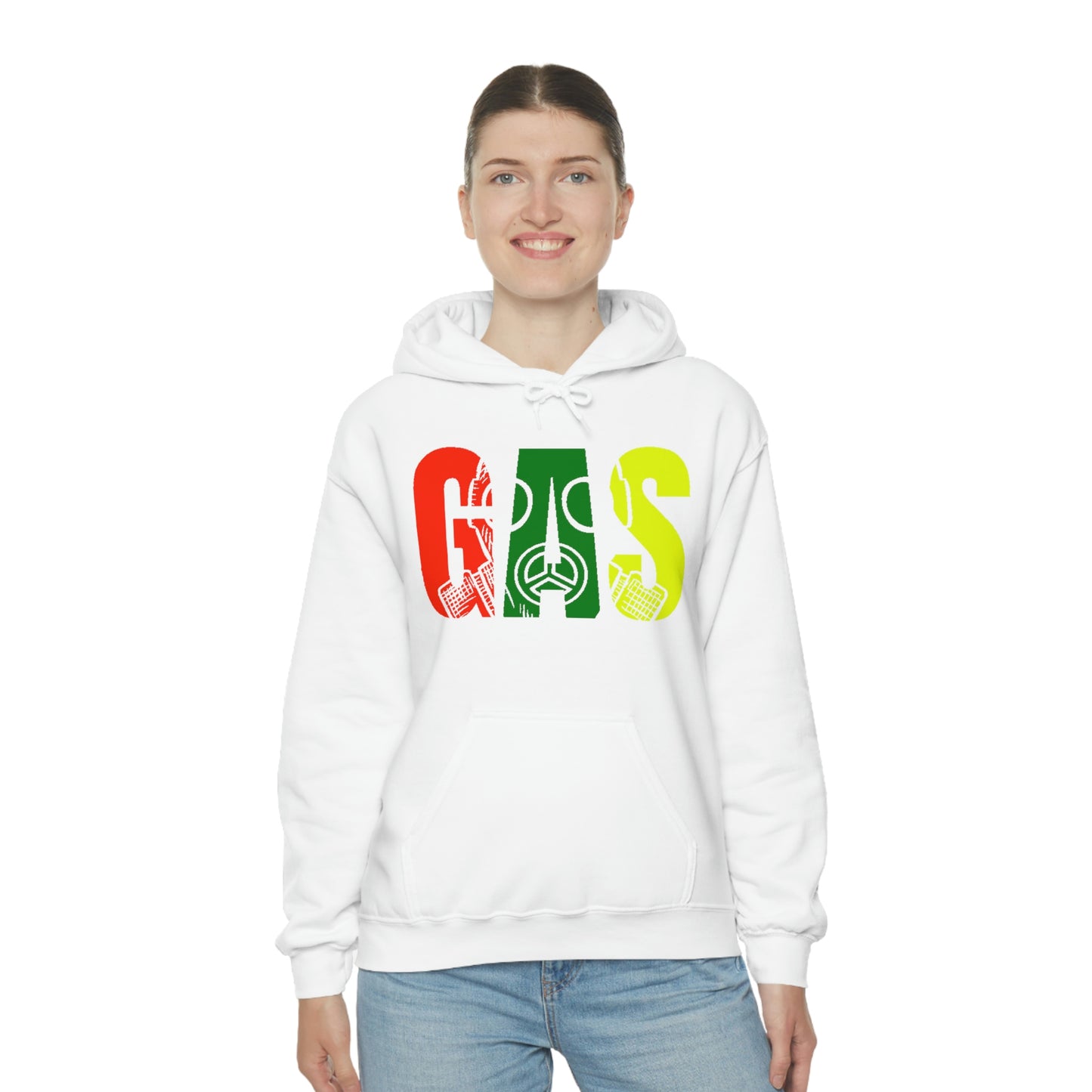 Unisex Heavy Blend Gas Hooded Sweatshirt