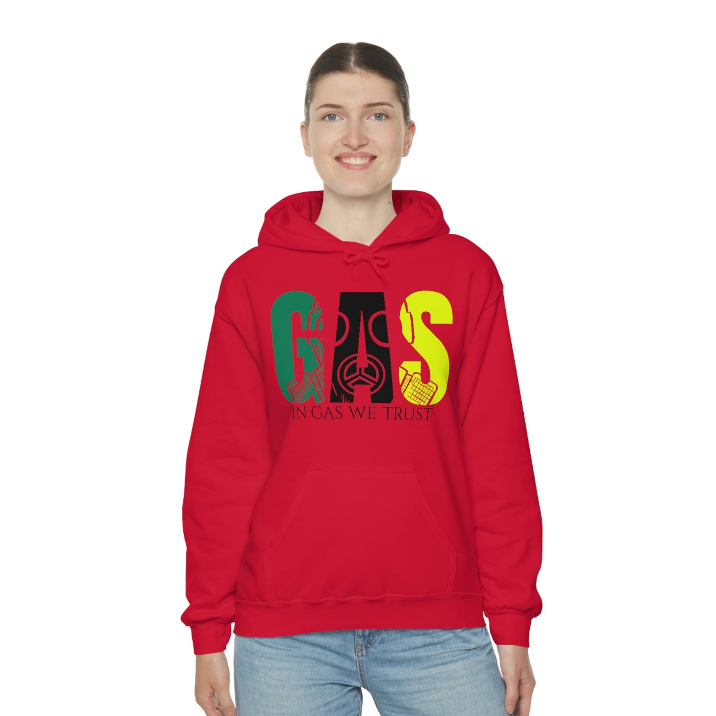 Unisex Heavy Blend Gas Hooded Sweatshirt