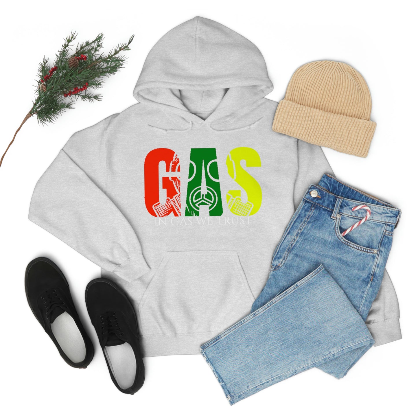 Unisex Heavy Blend Gas Hooded Sweatshirt