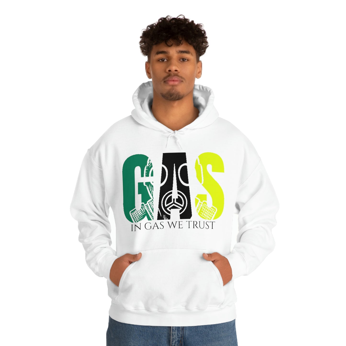 Unisex Heavy Blend Gas Hooded Sweatshirt