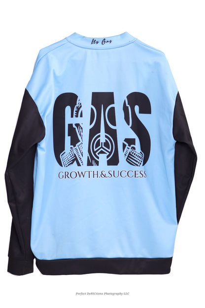 Carolina Blue Gas Brothers Unisex Bomber Jacket