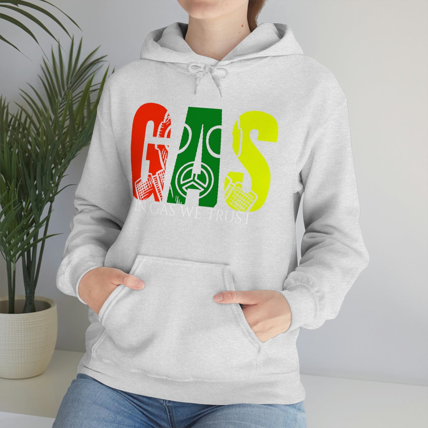 Unisex Heavy Blend Gas Hooded Sweatshirt