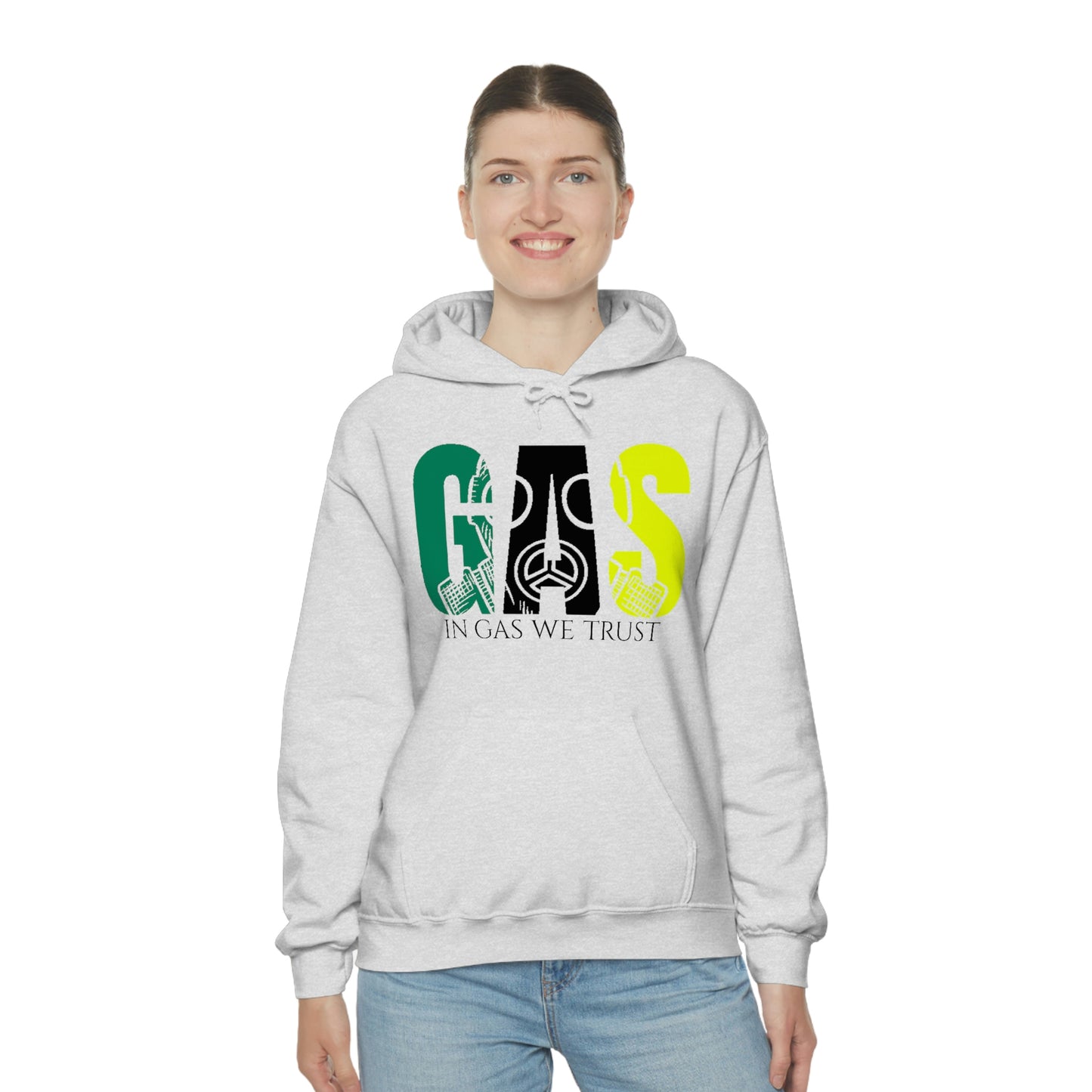 Unisex Heavy Blend Gas Hooded Sweatshirt