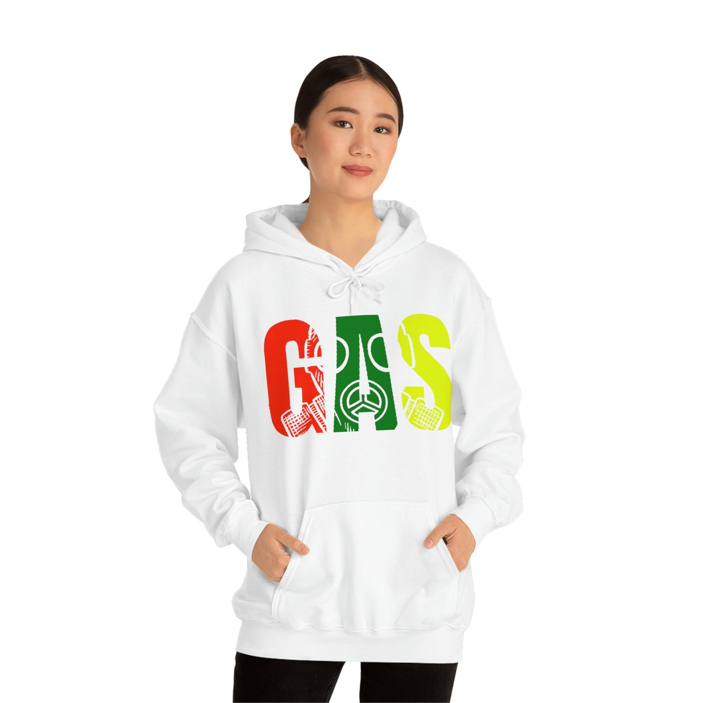 Unisex Heavy Blend Gas Hooded Sweatshirt