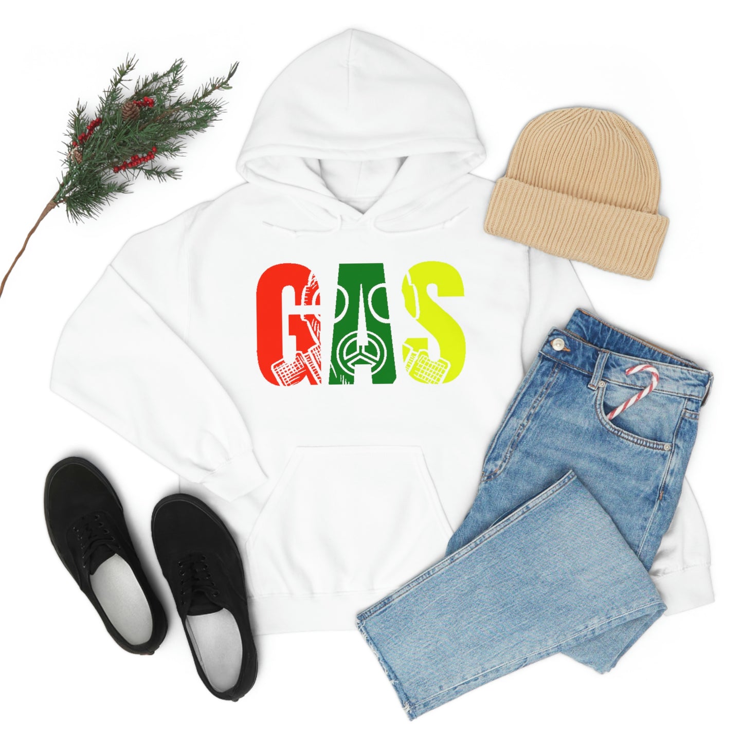 Unisex Heavy Blend Gas Hooded Sweatshirt