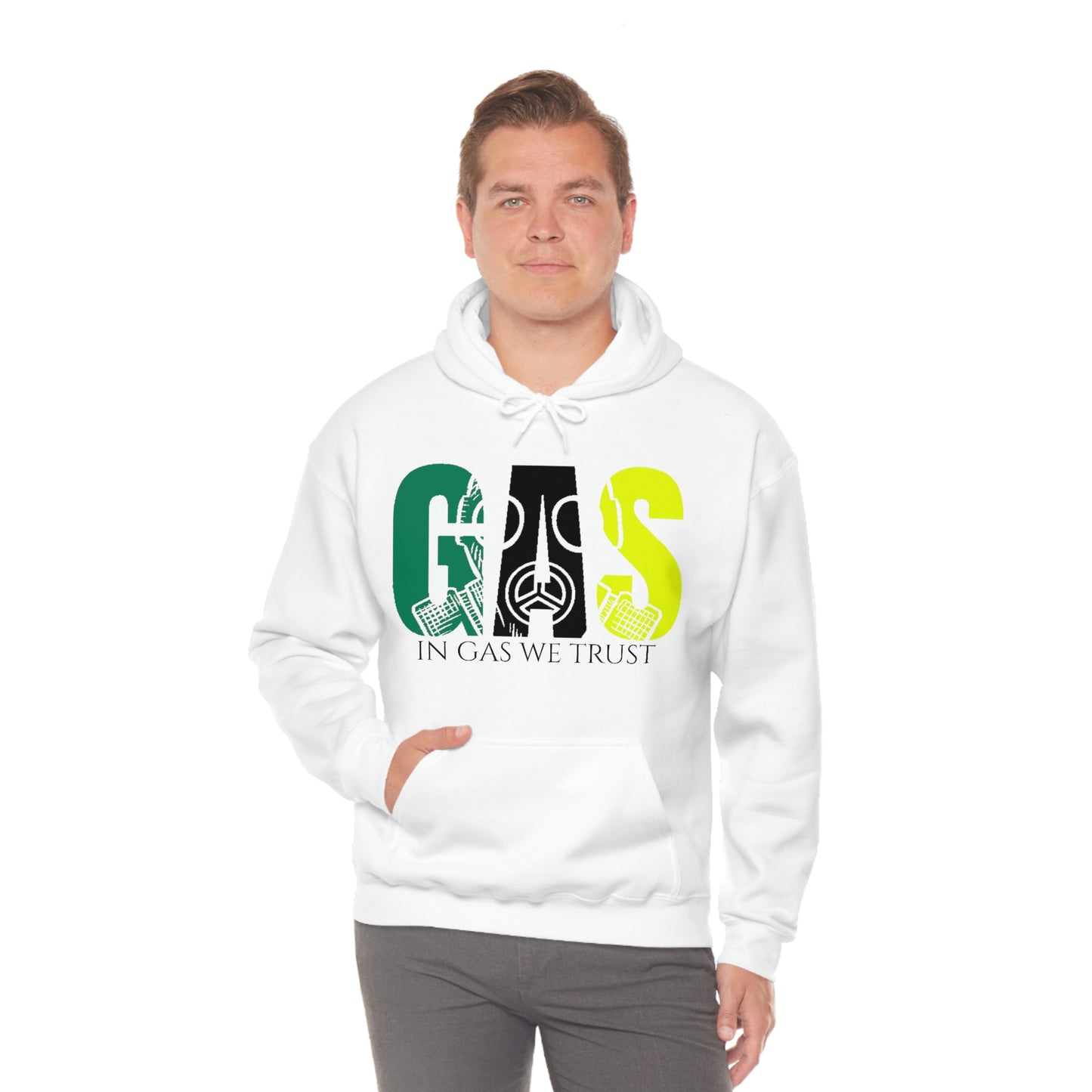 Unisex Heavy Blend Gas Hooded Sweatshirt