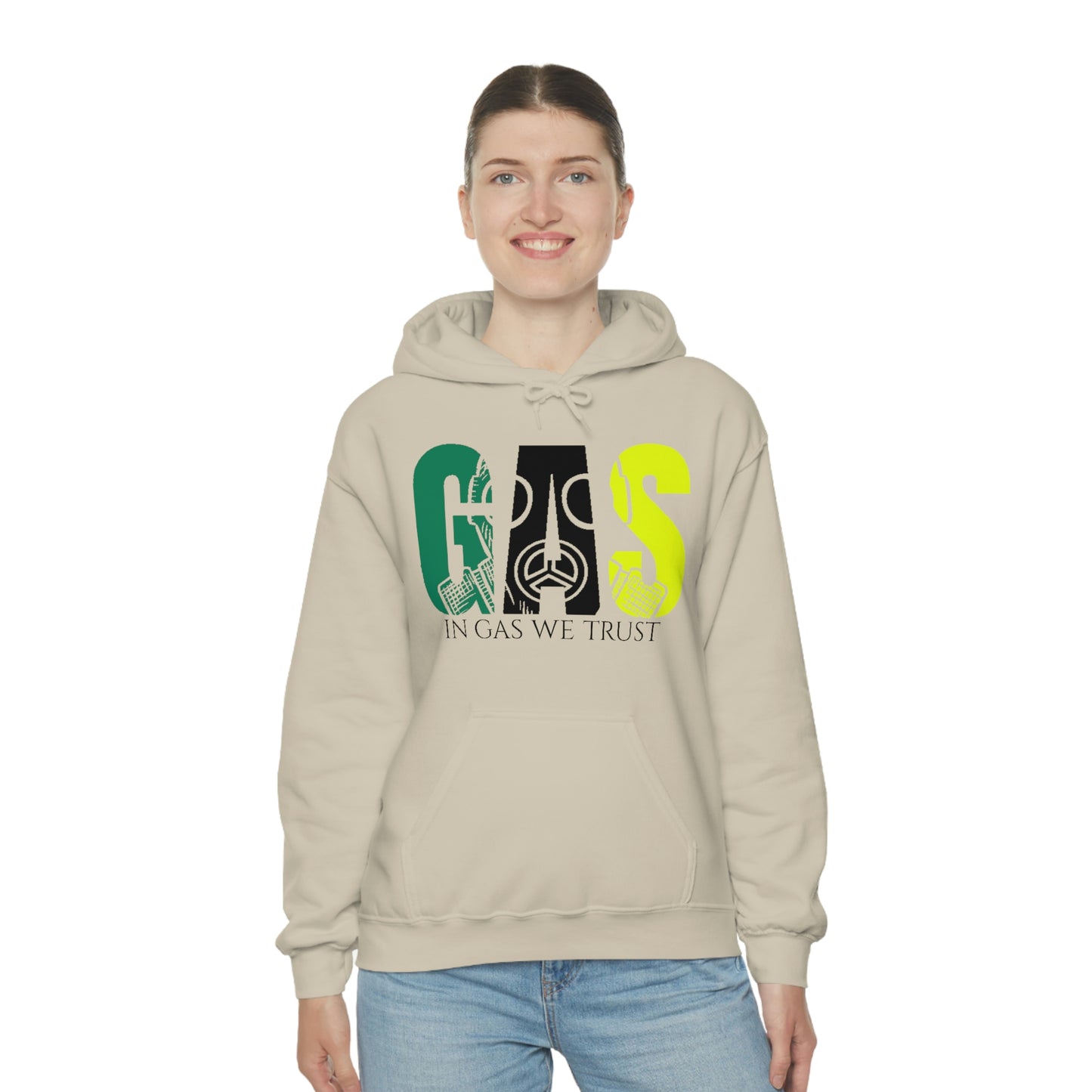 Unisex Heavy Blend Gas Hooded Sweatshirt