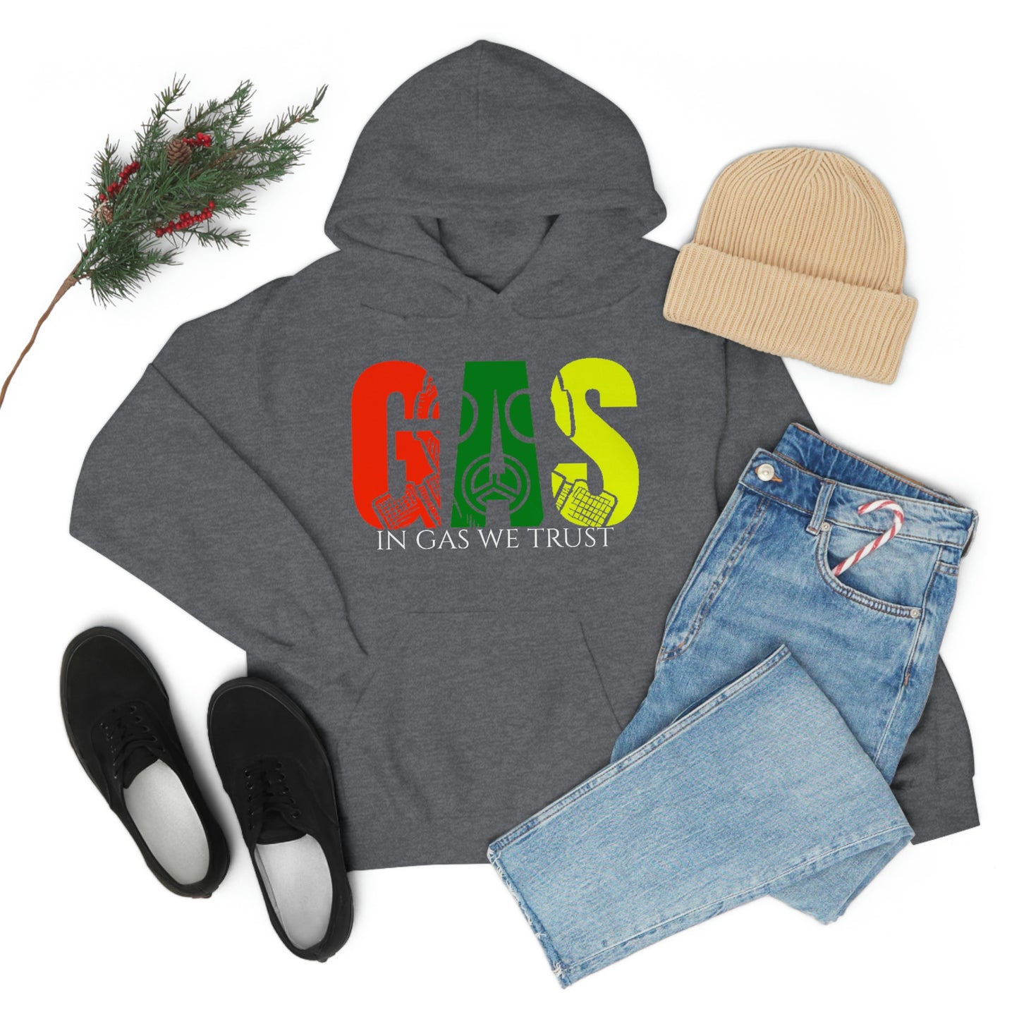 Unisex Heavy Blend Gas Hooded Sweatshirt