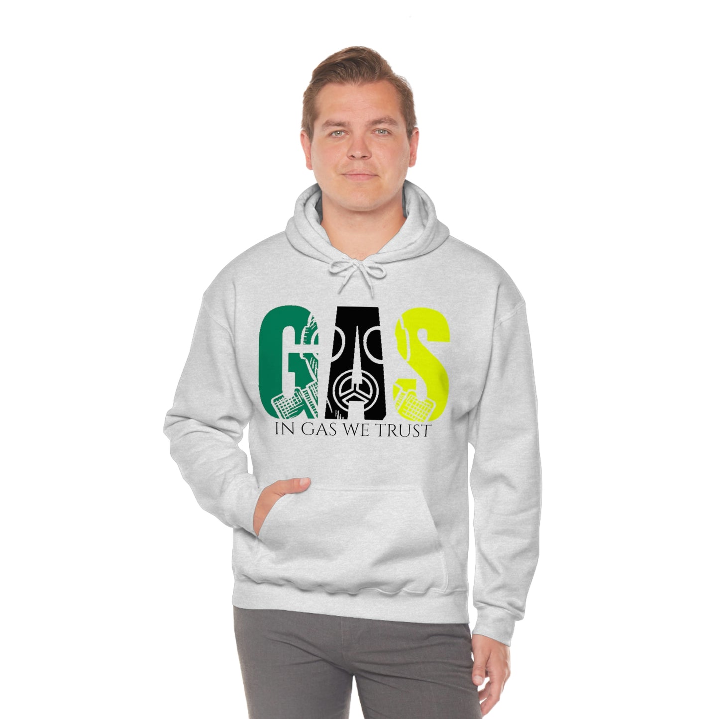 Unisex Heavy Blend Gas Hooded Sweatshirt