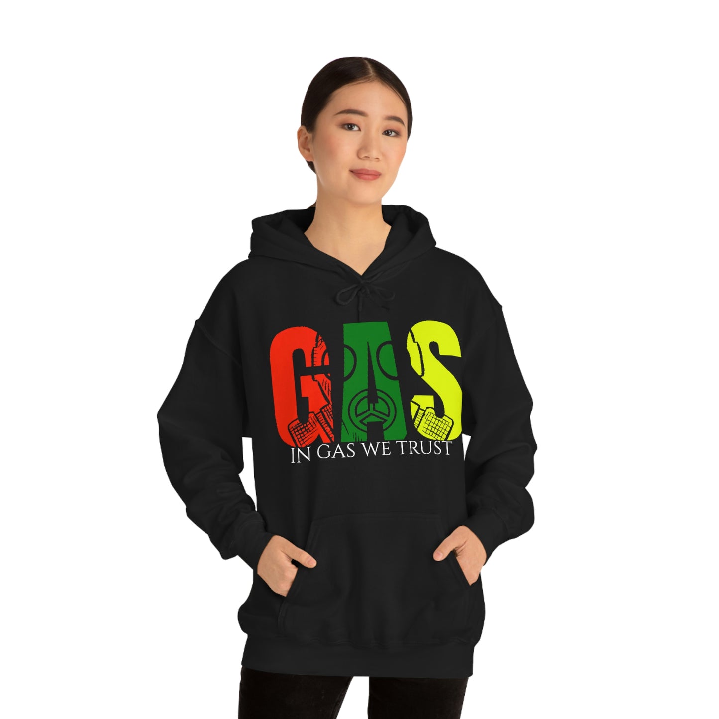 Unisex Heavy Blend Gas Hooded Sweatshirt