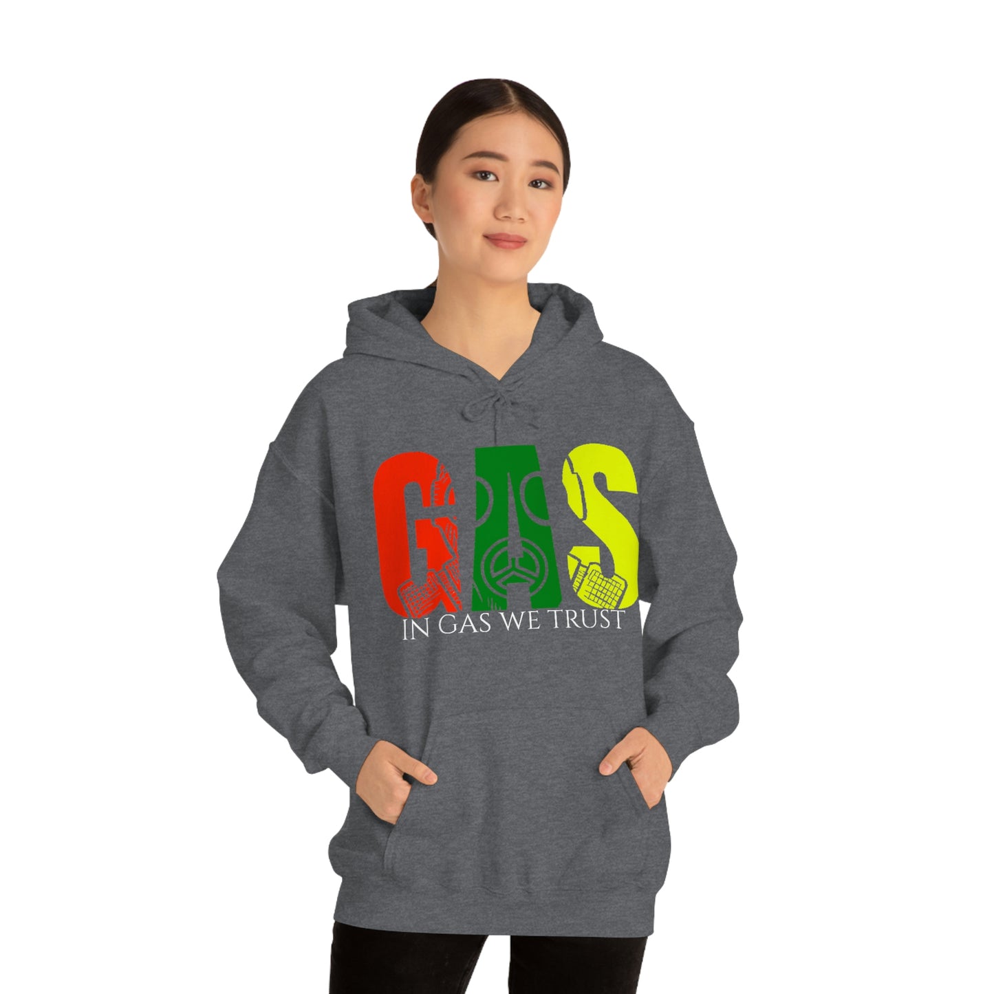 Unisex Heavy Blend Gas Hooded Sweatshirt