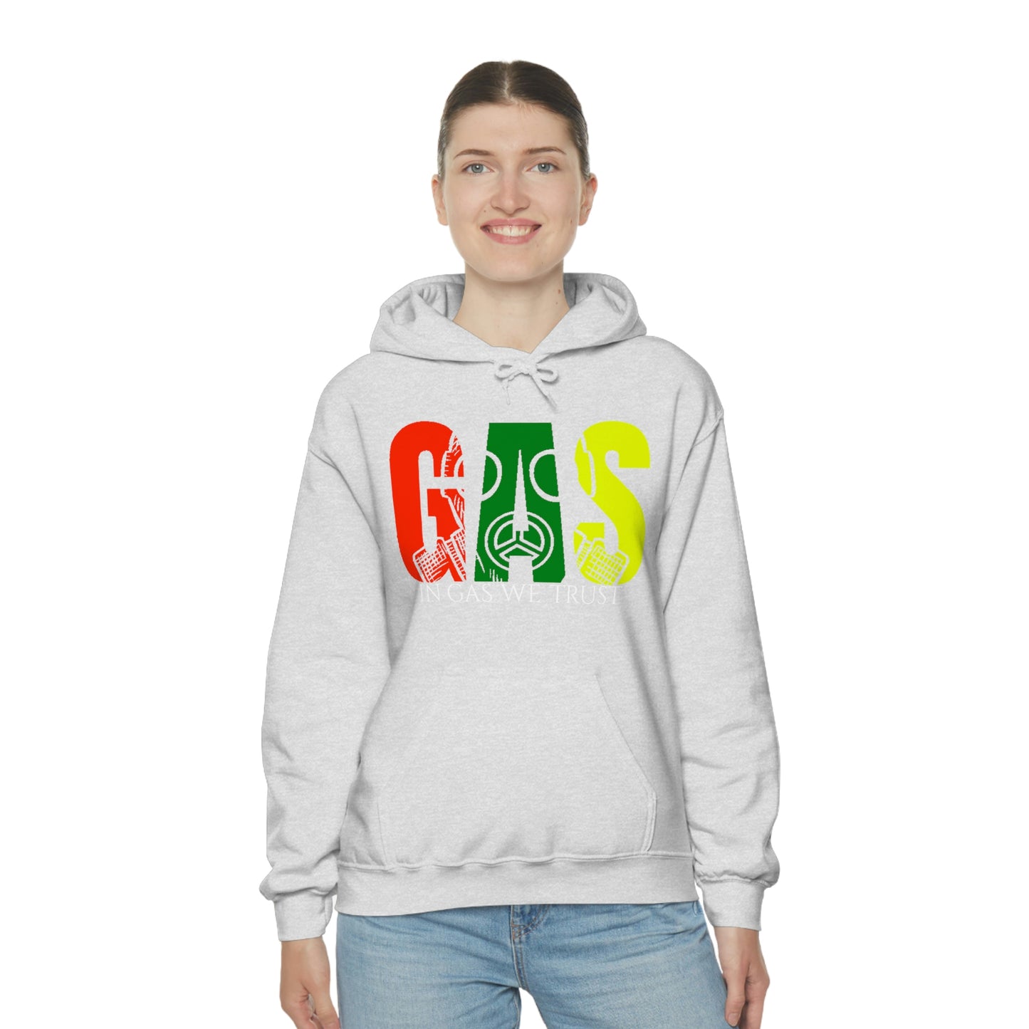 Unisex Heavy Blend Gas Hooded Sweatshirt