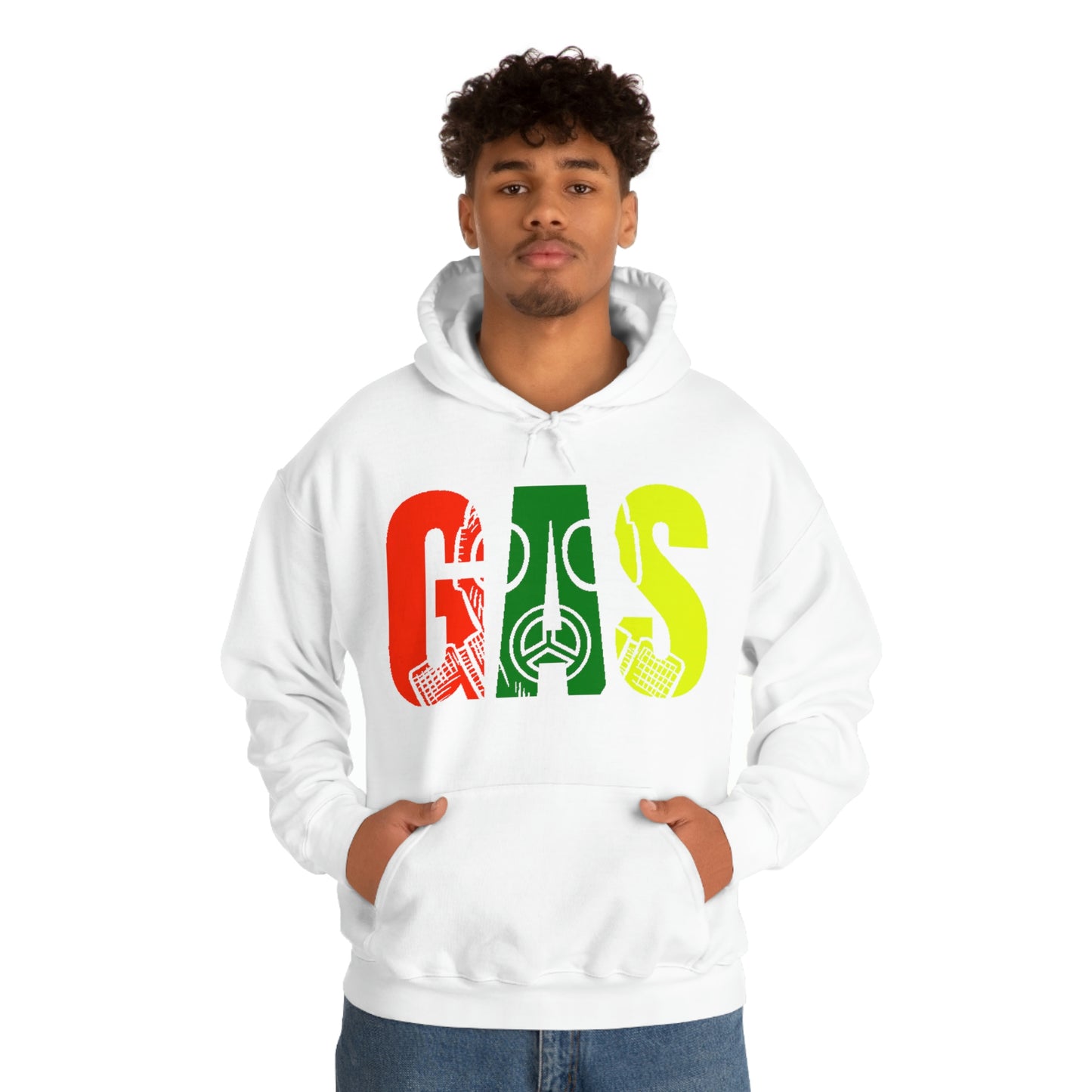 Unisex Heavy Blend Gas Hooded Sweatshirt